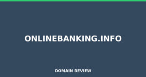 onlinebanking.info 2025 Review – Legitimacy Check