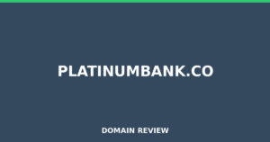 platinumbank.co 2025 Review – Legitimacy Check