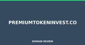 premiumtokeninvest.co 2025 Review – Legitimacy Check