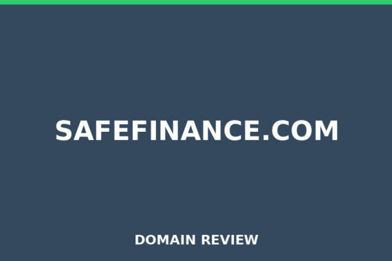 SAFEFINANCE.COM review 2025 - Domain review placeholder image for safefinance.com