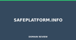 safeplatform.info 2025 Review – Legitimacy Check