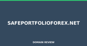 safeportfolioforex.net 2025 Review – Legitimacy Check
