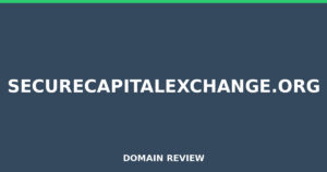 securecapitalexchange.org Review 2025 – Detailed Analysis
