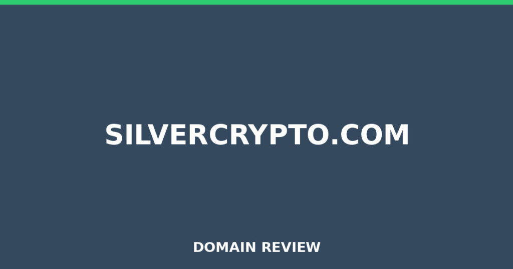 SILVERCRYPTO.COM review 2025 - Domain review placeholder image for silvercrypto.com