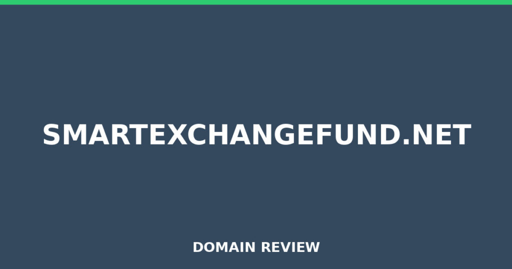SMARTEXCHANGEFUND.NET review 2025 - Domain review placeholder image for smartexchangefund.net