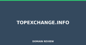 topexchange.info Review 2025 – Detailed Analysis