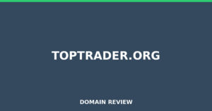 toptrader.org Review 2025 – Detailed Analysis