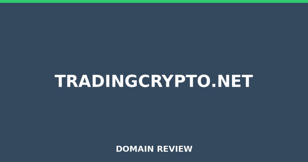 TRADINGCRYPTO.NET review 2025 - Domain review placeholder image for tradingcrypto.net