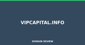 vipcapital.info 2025 Review – Legitimacy Check