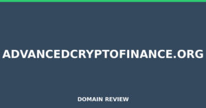 advancedcryptofinance.org 2026 Review – Legitimacy Check