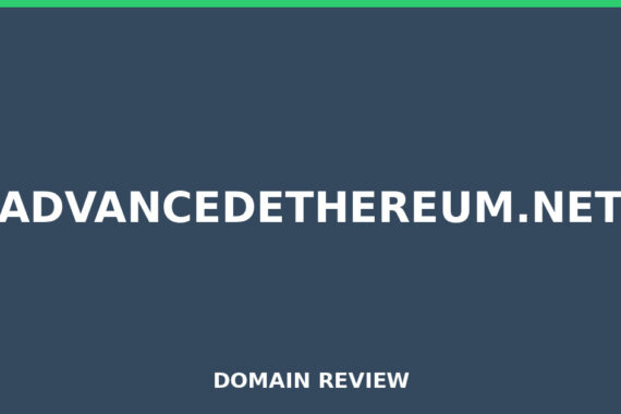 ADVANCEDETHEREUM.NET review 2026 - Domain review placeholder image for advancedethereum.net