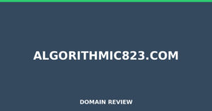algorithmic823.com Review 2026 – Detailed Analysis