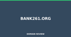 bank261.org Review 2026 – Detailed Analysis