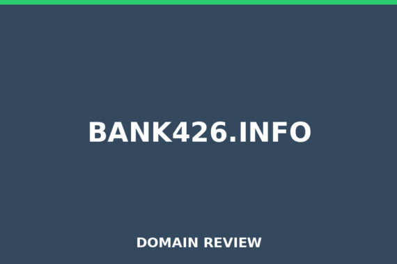BANK426.INFO review 2026 - Domain review placeholder image for bank426.info