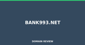 bank993.net 2026 Review – Legitimacy Check