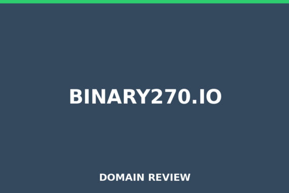 BINARY270.IO review 2026 - Domain review placeholder image for binary270.io