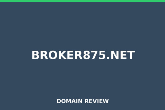 BROKER875.NET review 2026 - Domain review placeholder image for broker875.net