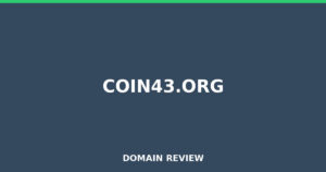 coin43.org 2026 Review – Legitimacy Check