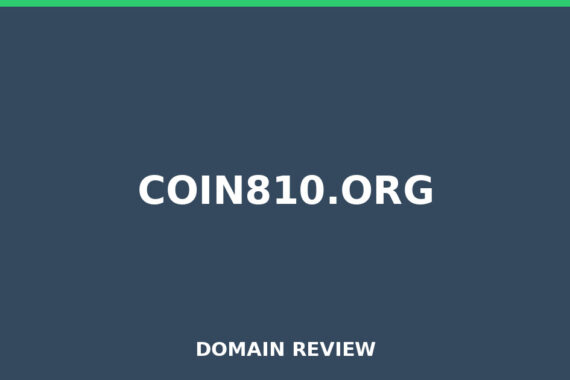 COIN810.ORG review 2026 - Domain review placeholder image for coin810.org