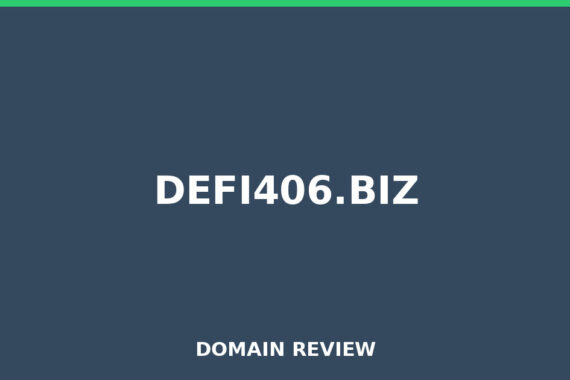 DEFI406.BIZ review 2026 - Domain review placeholder image for defi406.biz