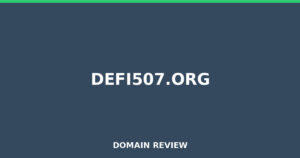 defi507.org 2026 Review – Legitimacy Check