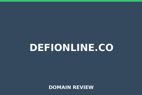 DEFIONLINE.CO review 2026 - Domain review placeholder image for defionline.co