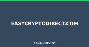 easycryptodirect.com 2026 Review – Legitimacy Check