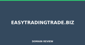 easytradingtrade.biz Review 2026 – Detailed Analysis