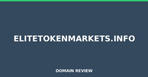 elitetokenmarkets.info 2026 Review – Legitimacy Check