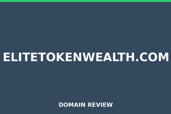 ELITETOKENWEALTH.COM review 2026 - Domain review placeholder image for elitetokenwealth.com