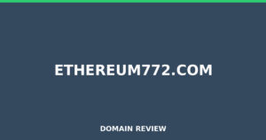 ethereum772.com Review 2026 – Detailed Analysis