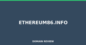 ethereum86.info 2026 Review – Legitimacy Check