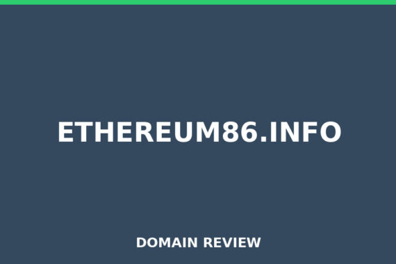 ETHEREUM86.INFO review 2026 - Domain review placeholder image for ethereum86.info