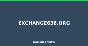exchange638.org Review 2026 – Detailed Analysis