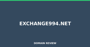 exchange994.net Review 2026 – Detailed Analysis
