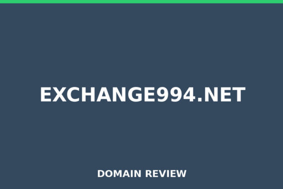 EXCHANGE994.NET review 2026 - Domain review placeholder image for exchange994.net