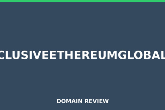 EXCLUSIVEETHEREUMGLOBAL.IO review 2026 - Domain review placeholder image for exclusiveethereumglobal.io