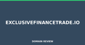 exclusivefinancetrade.io Review 2026 – Detailed Analysis