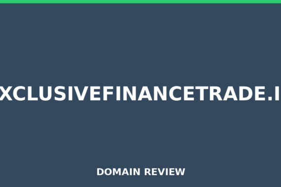 EXCLUSIVEFINANCETRADE.IO review 2026 - Domain review placeholder image for exclusivefinancetrade.io