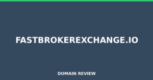 fastbrokerexchange.io 2026 Review – Legitimacy Check