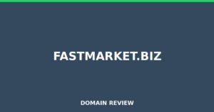 fastmarket.biz 2026 Review – Legitimacy Check