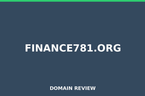 FINANCE781.ORG review 2026 - Domain review placeholder image for finance781.org