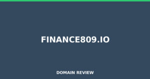 finance809.io 2026 Review – Legitimacy Check