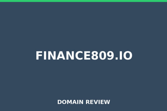 FINANCE809.IO review 2026 - Domain review placeholder image for finance809.io