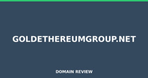 goldethereumgroup.net Review 2026 – Detailed Analysis