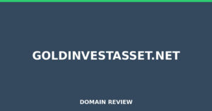 goldinvestasset.net Review 2026 – Detailed Analysis
