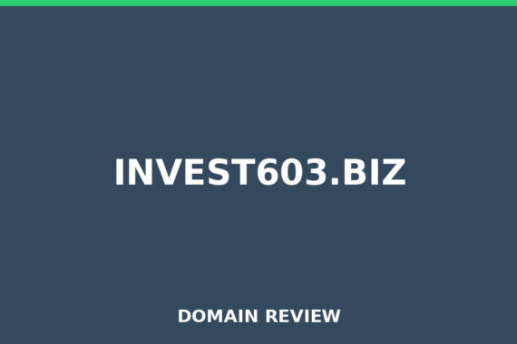 INVEST603.BIZ review 2026 - Domain review placeholder image for invest603.biz