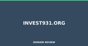 invest931.org Review 2026 – Detailed Analysis