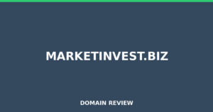 marketinvest.biz 2026 Review – Legitimacy Check