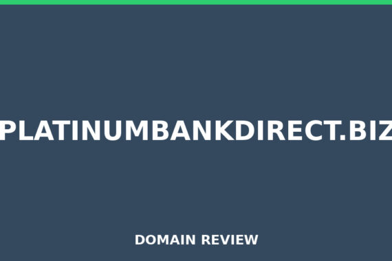PLATINUMBANKDIRECT.BIZ review 2026 - Domain review placeholder image for platinumbankdirect.biz